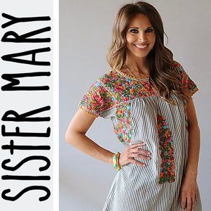 sachin and babi light blue dress Sister Mary Dress